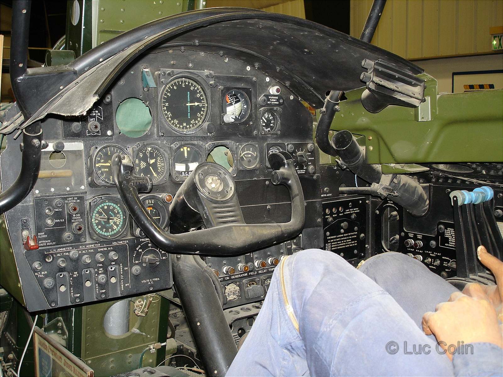 B-47 Cockpit and Engine Walk Around Page 1